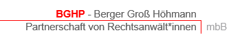 Berger Groß Höhmann & Partner Rechtsanwälte