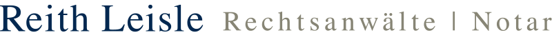 Reith Leisle Rechtsanwälte PartmbB Logo